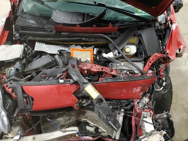 JTDKN3DUXA1020745 - 2010 TOYOTA PRIUS RED photo 11