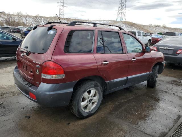 KM8SC73EX5U968148 - 2005 HYUNDAI SANTA FE GLS BURGUNDY photo 3