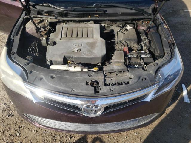 4T1BK1EB9DU041191 - 2013 TOYOTA AVALON BASE BURGUNDY photo 11