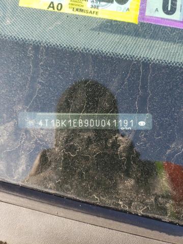 4T1BK1EB9DU041191 - 2013 TOYOTA AVALON BASE 勃艮第红 照片 12