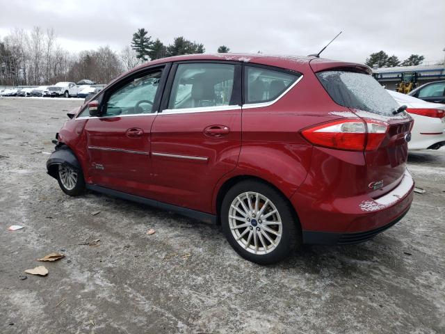 1FADP5CU7DL531182 - 2013 FORD C-MAX PREMIUM RED photo 2