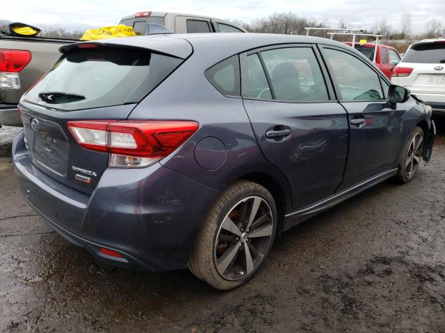 4S3GTAK60H3704187 - 2017 SUBARU IMPREZA SPORT BLUE photo 3