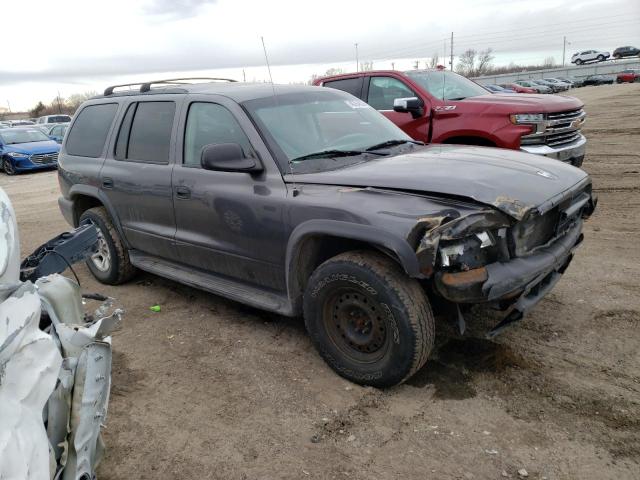 1D4HS38N03F535106 - 2003 DODGE DURANGO SPORT GRAY photo 4