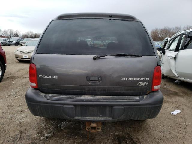 1D4HS38N03F535106 - 2003 DODGE DURANGO SPORT GRAY photo 6