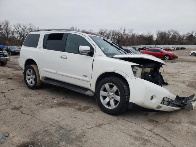 5N1BA08C38N600686 - 2008 NISSAN ARMADA SE WHITE photo 4