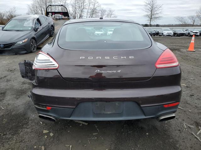 WP0AA2A7XFL001690 - 2015 PORSCHE PANAMERA 2 BURGUNDY photo 6