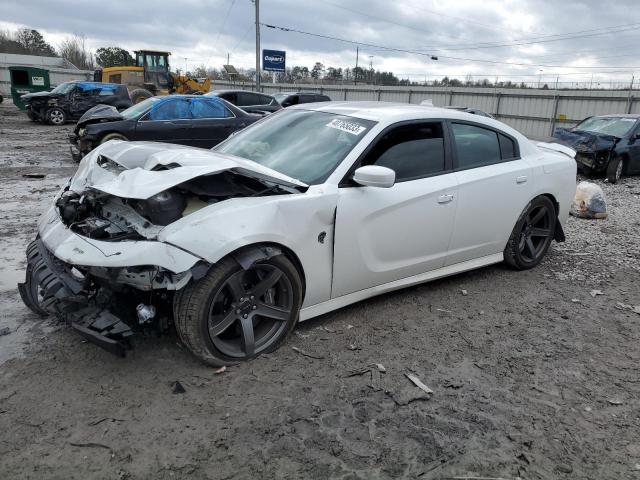 2C3CDXL95KH721714 - 2019 DODGE CHARGER SRT HELLCAT WHITE photo 1