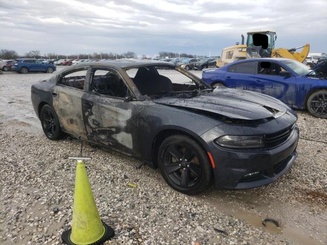 2C3CDXHG8JH129018 - 2018 DODGE CHARGER SXT PLUS BLACK photo 4