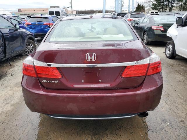 1HGCR2F89EA135900 - 2014 HONDA ACCORD EXL BURGUNDY photo 6