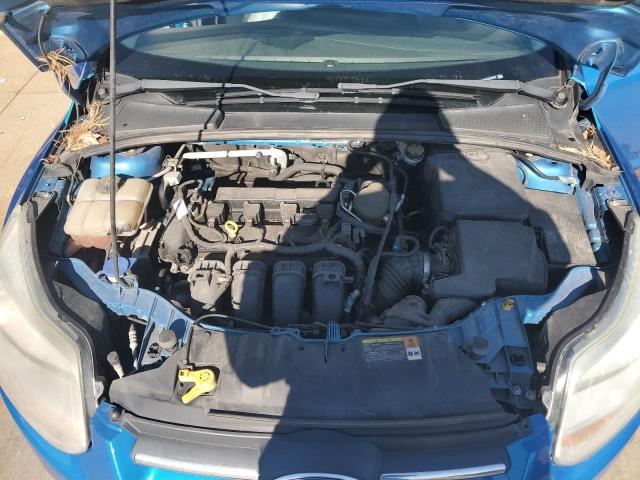 1FADP3F21EL207449 - 2014 FORD FOCUS SE BLUE photo 11