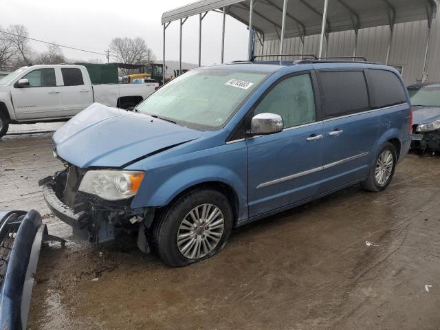 2A4RR8DGXBR781776 - 2011 CHRYSLER TOWN & COU TOURING L BLUE photo 1