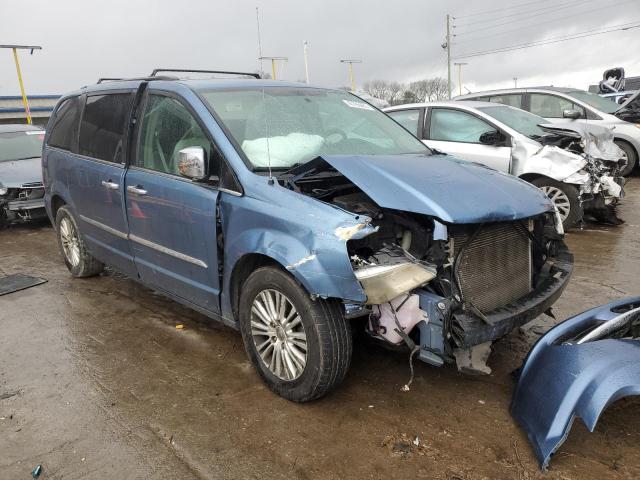2A4RR8DGXBR781776 - 2011 CHRYSLER TOWN & COU TOURING L BLUE photo 4
