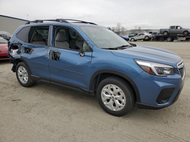 JF2SKADC6MH464383 - 2021 SUBARU FORESTER BLUE photo 4