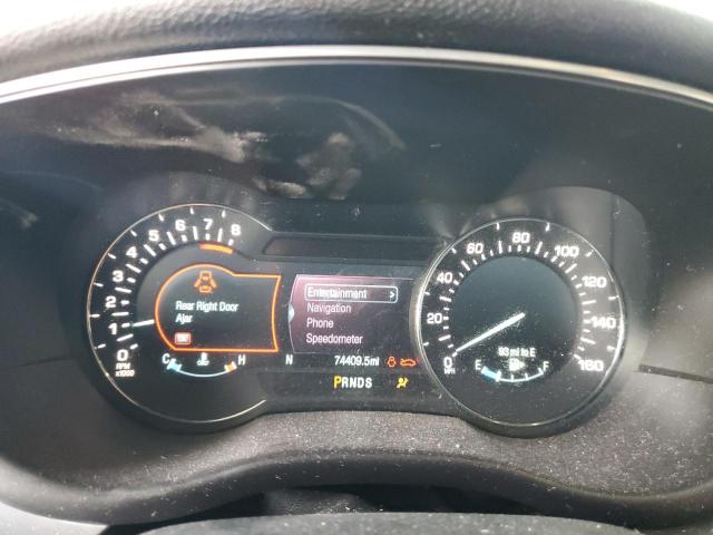 5LMCJ3C93HUL62617 - 2017 LINCOLN MKC RESERVE BLACK photo 9