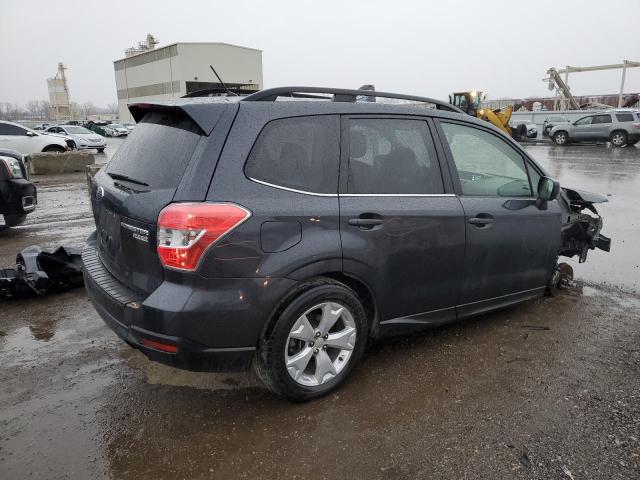 JF2SJAHC3EH449175 - 2014 SUBARU FORESTER 2.5I LIMITED GRAY photo 3