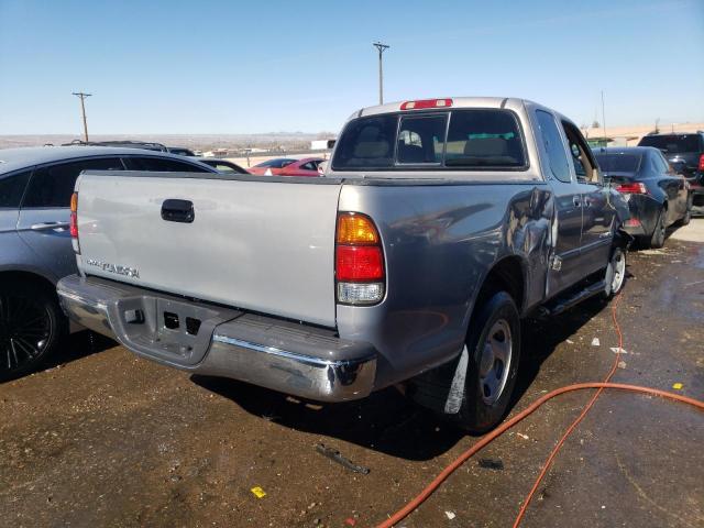 5TBRN34112S251373 - 2002 TOYOTA TUNDRA ACCESS CAB SR5 GRAY photo 3