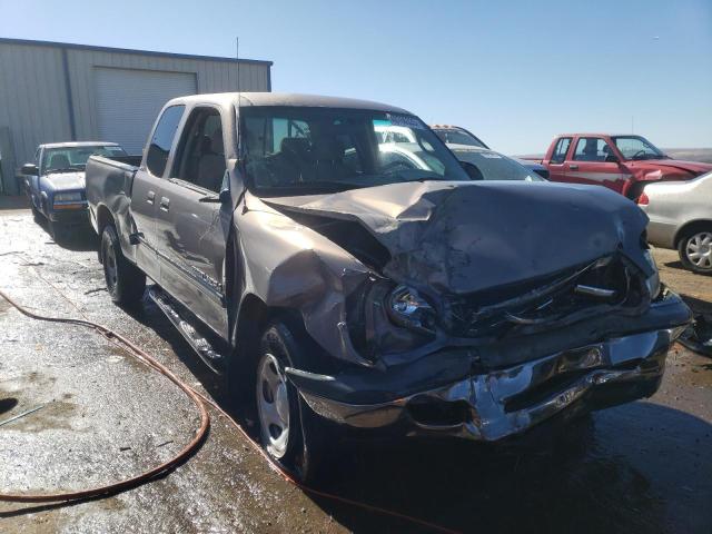 5TBRN34112S251373 - 2002 TOYOTA TUNDRA ACCESS CAB SR5 GRAY photo 4