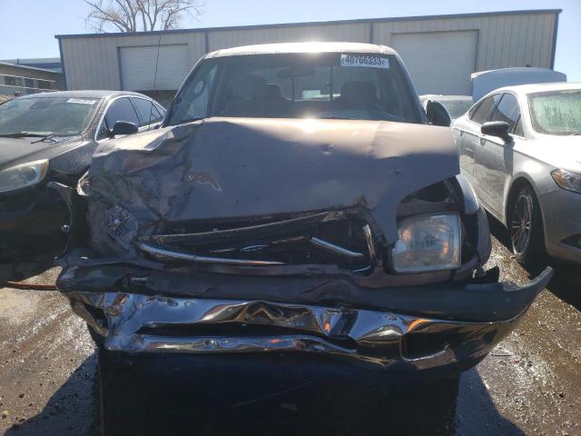 5TBRN34112S251373 - 2002 TOYOTA TUNDRA ACCESS CAB SR5 GRAY photo 5