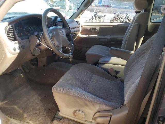 5TBRN34112S251373 - 2002 TOYOTA TUNDRA ACCESS CAB SR5 GRAY photo 7