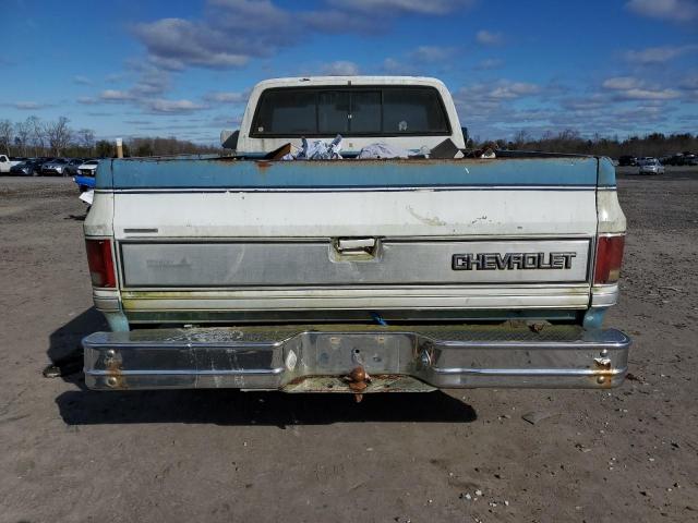 1GCER14KXHS151103 - 1987 CHEVROLET R10 BLUE photo 6