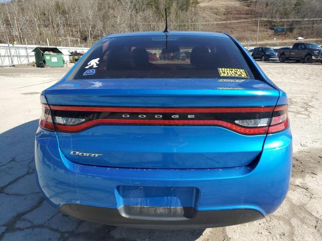 1C3CDFAAXGD656855 - 2016 DODGE DART SE BLUE photo 6