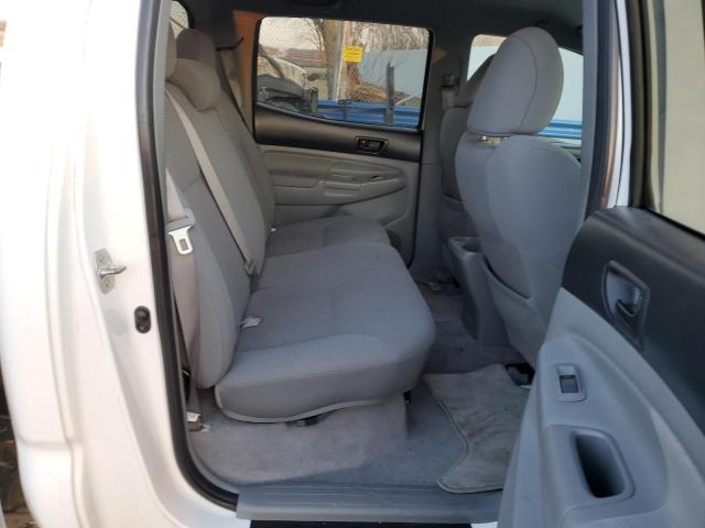 3TMMU4FN1BM026820 - 2011 TOYOTA TACOMA DOUBLE CAB LONG BED WHITE photo 10