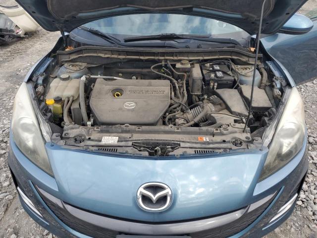 JM1BL1W59B1390408 - 2011 MAZDA 3 S TEAL photo 11