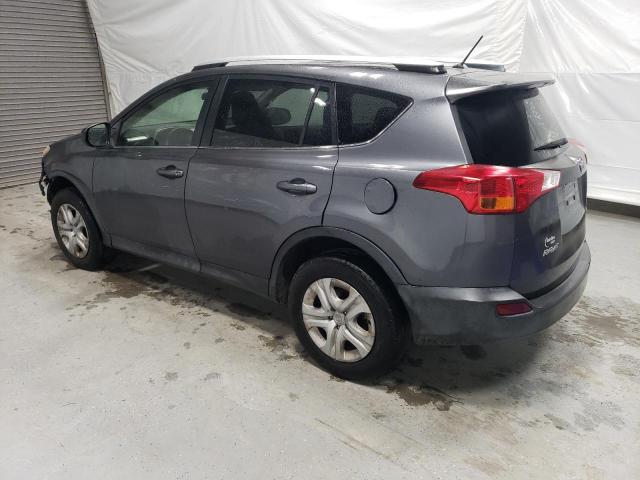 JTMZFREV8FJ049805 - 2015 TOYOTA RAV4 LE GRAY photo 2