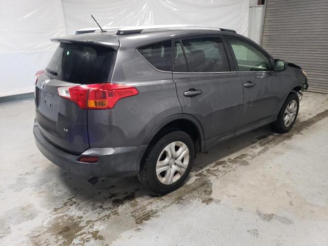 JTMZFREV8FJ049805 - 2015 TOYOTA RAV4 LE GRAY photo 3