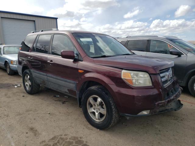 2HKYF18487H511953 - 2007 HONDA PILOT EX BURGUNDY photo 4