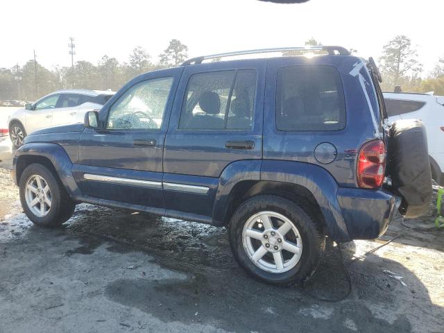 1J4GK58K05W721784 - 2005 JEEP LIBERTY LIMITED BLUE photo 2