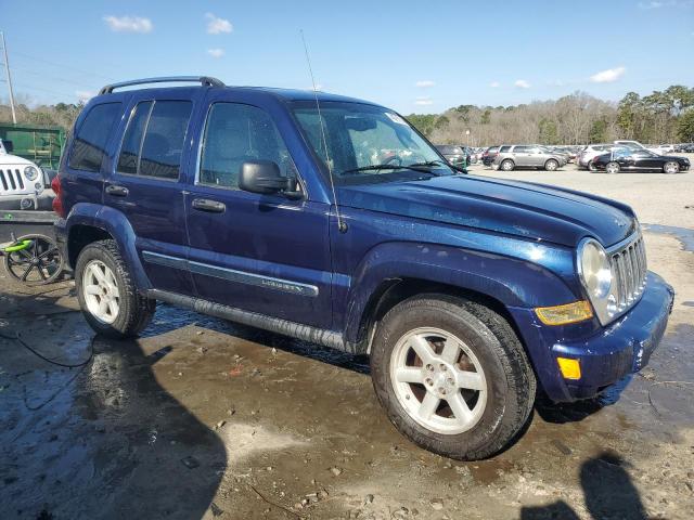 1J4GK58K05W721784 - 2005 JEEP LIBERTY LIMITED BLUE photo 4