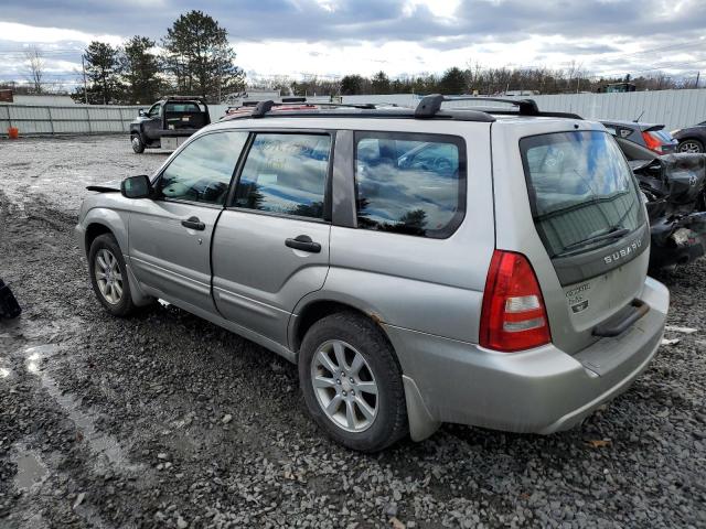 JF1SG65635H734392 - 2005 SUBARU FORESTER 2 SILVER photo 2