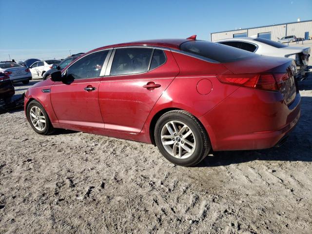 KNAGM4A79B5059220 - 2011 KIA OPTIMA LX RED photo 2