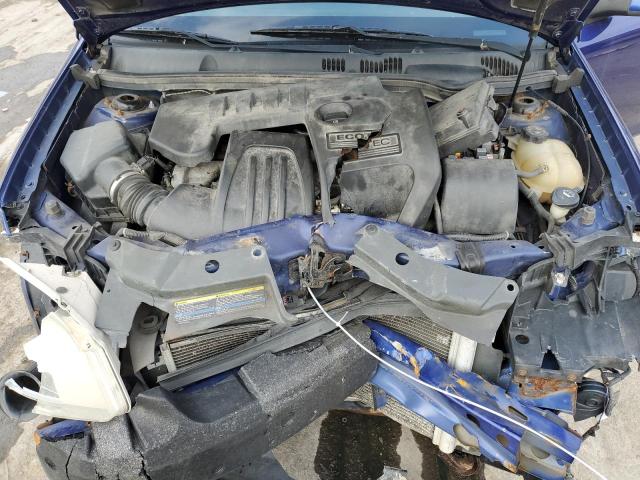 1G1AM18B177196982 - 2007 CHEVROLET COBALT SS BLUE photo 11