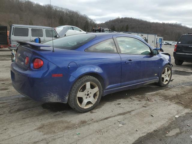 1G1AM18B177196982 - 2007 CHEVROLET COBALT SS BLUE photo 3