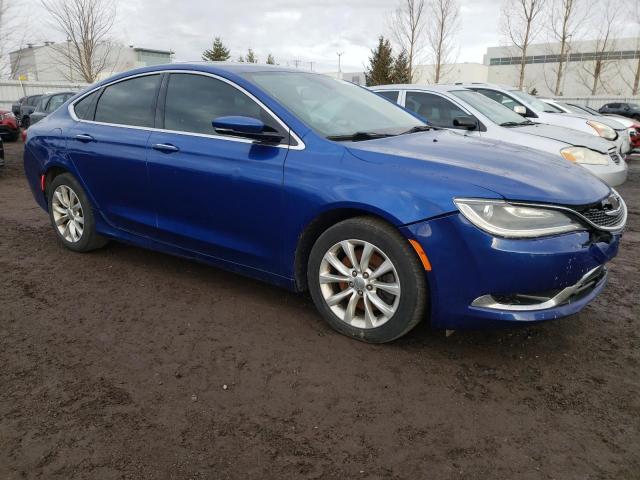 1C3CCCCG9FN703708 - 2015 CHRYSLER 200 C BLUE photo 4