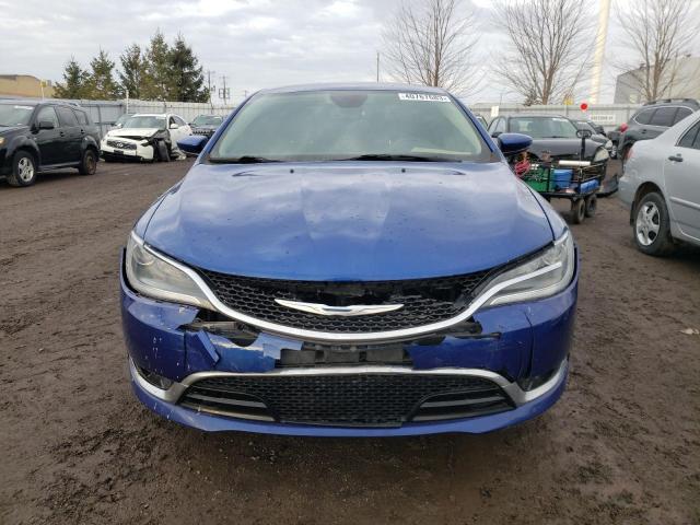 1C3CCCCG9FN703708 - 2015 CHRYSLER 200 C BLUE photo 5