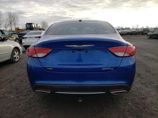 1C3CCCCG9FN703708 - 2015 CHRYSLER 200 C BLUE photo 6