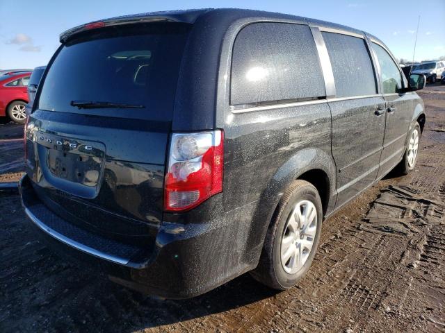 2C4RDGBGXHR667268 - 2017 DODGE GRAND CARA SE BLACK photo 3