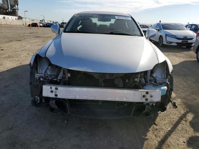 JTHCK262775015330 - 2007 LEXUS IS 250 SILVER photo 5