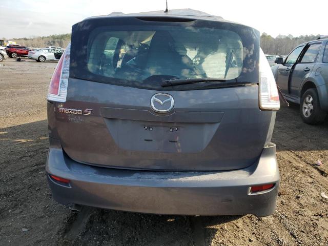 JM1CR2W35A0368661 - 2010 MAZDA 5 GRAY photo 6