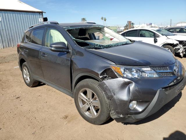 JTMRFREV5FD103169 - 2015 TOYOTA RAV4 XLE GRAY photo 4