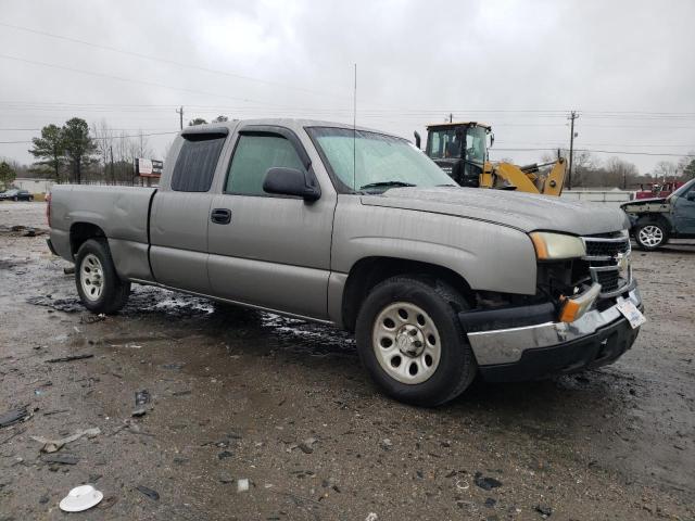 1GCEC19X16Z161805 - 2006 CHEVROLET SILVERADO C1500 GRAY photo 4