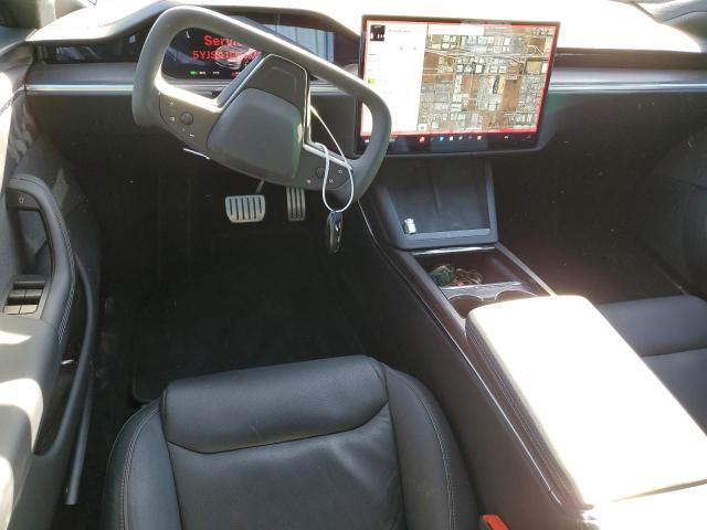 5YJSA1E64MF435734 - 2021 TESLA MODEL S ნაცრისფერი ფოტო 8