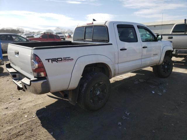 5TFLU4EN6CX036221 - 2012 TOYOTA TACOMA DOUBLE CAB თეთრი ფოტო 3