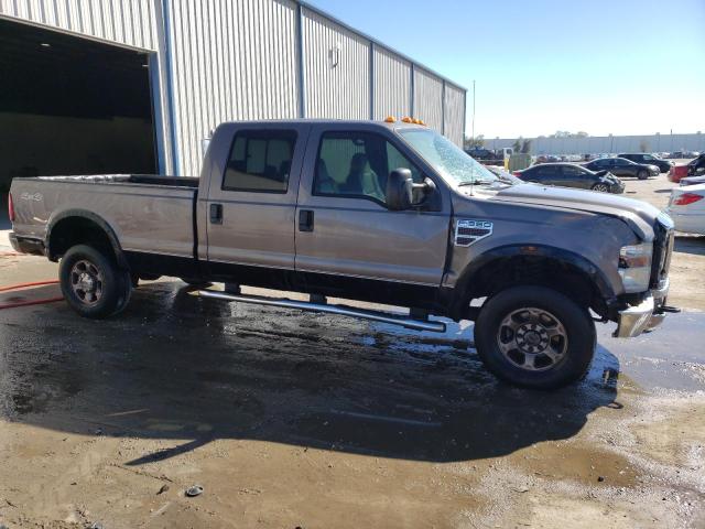 1FTWW31R28EB45028 - 2008 FORD F350 SRW SUPER DUTY GRAY photo 4