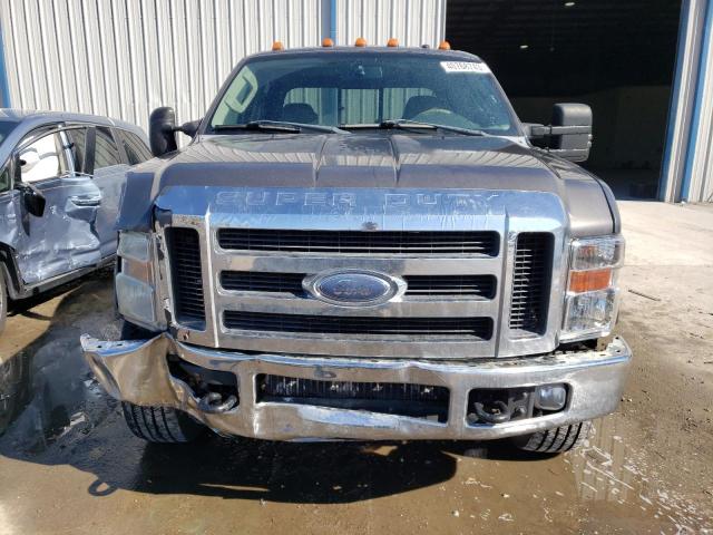 1FTWW31R28EB45028 - 2008 FORD F350 SRW SUPER DUTY GRAY photo 5