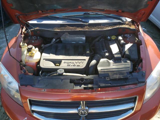 1B3HB48B97D148131 - 2007 DODGE CALIBER SXT ORANGE photo 11