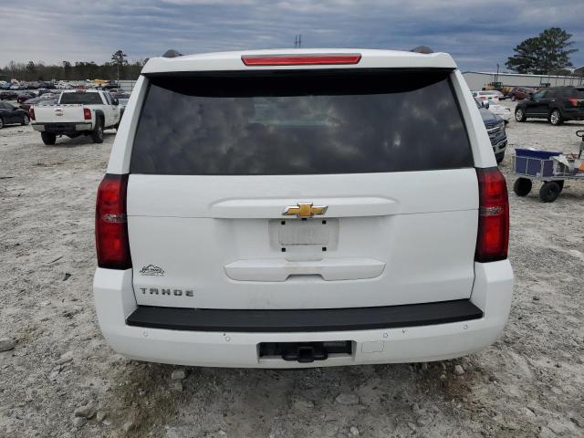 1GNSCBKC2HR239034 - 2017 CHEVROLET TAHOE C1500 LT WHITE photo 6